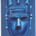 Masque TOMA Libéria (huile sur toile 81x65)