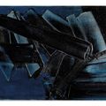 Pierre Soulages (1919-2022), Peinture 38 x 55 cm, 14 octobre 1961