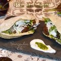 Pita de falafel