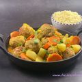 Tajine de légumes d’hiver aux boulettes caramélisées