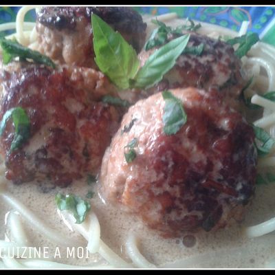 BOULETTES DE POULET FAÇON THAÏE