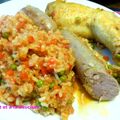 Riz au Poulet et à la Saucisse