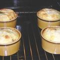 Flans de courgettes