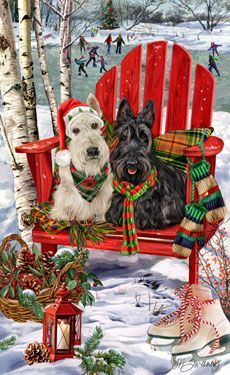 Ambiance "Chien chien sous la Neige"