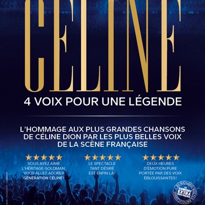 Génération Céline au Dôme de Paris et en tournée en France en 2026 - Céline Dion !