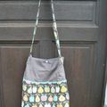 Tote bag pommes et poires