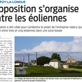 Projet d'implantation de 3 à 5 éoliennes dans une zone boisée