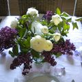 Ma table de Pâques : table poétique autour du lilas