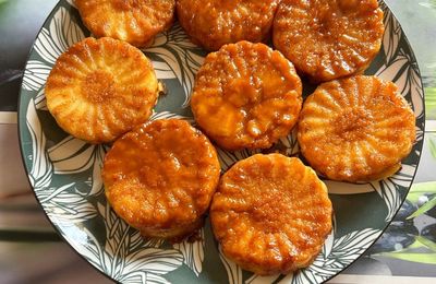Gâteau de semoule au caramel