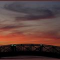 Passerelle du crépuscule.