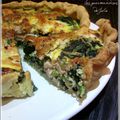 Quiche au saumon et épinards