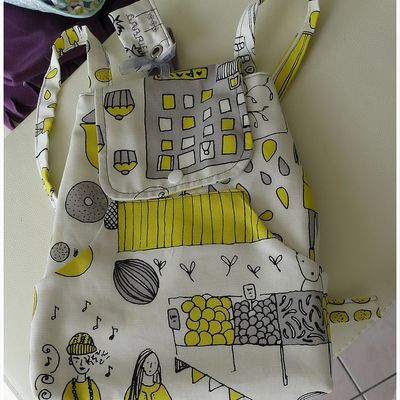 Tissu Ikéa - couture pour enfant