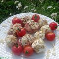 Petites bouchées salées aux amandes éffilées ou stuzzichini