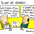 Vacances d'été, affaires, saga et Pipo et Molo