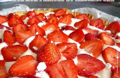 Tarte aux fraises et mascarpone