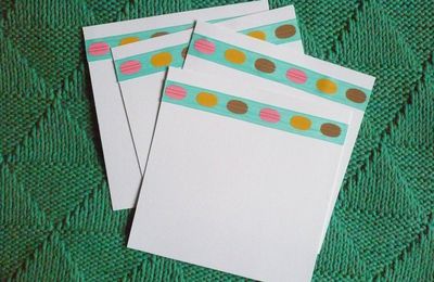 DIY Les cartes macarons