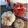 Des citrouilles au crochet