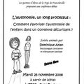 Affiche de la conférence