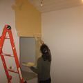 Construction de la chambre: Peinture et Enduit