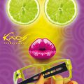 campagne de publicité sur la  nouvelle collection de lunettes KAOS 