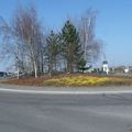 Rond-point à Benfeld