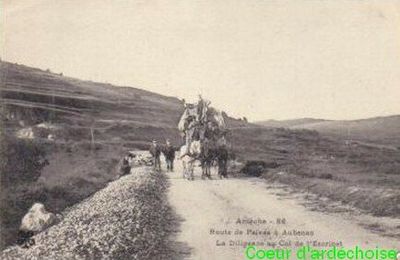 CARTE POSTALE ANCIENNE L'ESCRINET