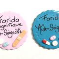  BADGES ROND / CARRE