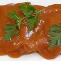 Langue de boeuf sauce tomate