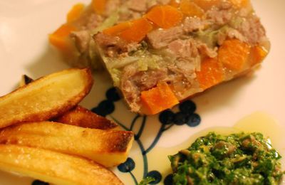 La cuisine sur deux plaques - Espace et terrine de queue de veau 