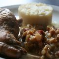 Cuisses de lapin au cidre et champignons