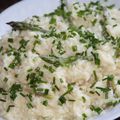 RISOTTO DE PRINTEMPS AUX ASPERGES VERTES