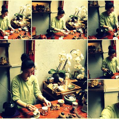 la Cérémonie du thé ...