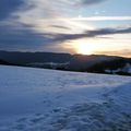 Nocturne aux Chalets du Mollard(1343m)-Col de Bornette- Bauges