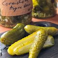 Cornichons aigre-doux