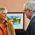 LOU VERNET, INVITÉE DU CAFÉ-LITTÉRAIRE DE LA MÉDIATHÈQUE.