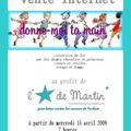 Vente pour L'Etoile de Martin