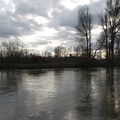 Rive de la jétée entre la Loire et le canal