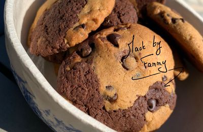 Cookies marbrés healthy by Fanny