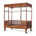 A huanghuali canopy bed, jiazichuang, 17th century