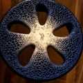 12em biennale DESIGN ST Etienne 42 2022 EXPO Dépliages  Michelin pneu sera increvable ,recyclable ,imprimé en 3D