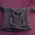 Houuuu Houuuuu Voici mon petit bonnet Hibou , ou