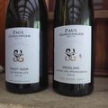 Alsace : Domaine Paul Ginglinger : Pinot noir Les Rocailles 2016, Riesling Grand Cru Pfersigberg Ortel 2015