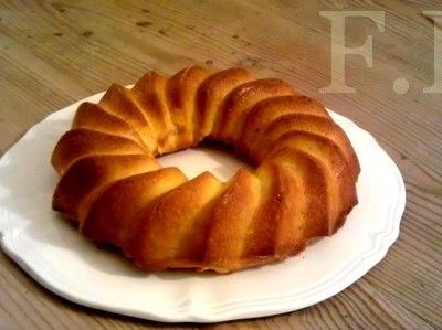 Gâteau noix de coco - pommes poires