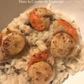 Risotto aux Coquilles Saint Jacques