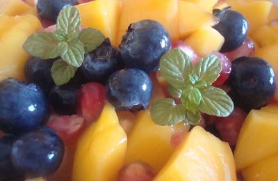 ...Salade de fruits "antioxydante"... (Nigella christmas)