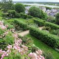 Jardins de roses anciennes en Val de Loire : la Roseraie de l'Evêché à Blois... (suite)