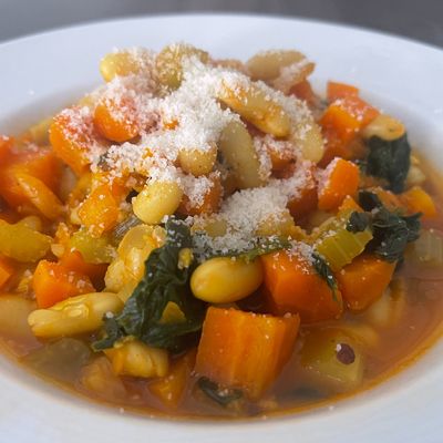 Soupe de haricots lingots