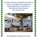 Communiqué de la Mairie - Merci aux bénévoles et aux agents pour les décorations de Noël