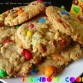 Rainbow Cookies : des cookies aux m&m’s