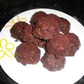 Muffins au chocolat et amande du blog sans gluten sans lactose
